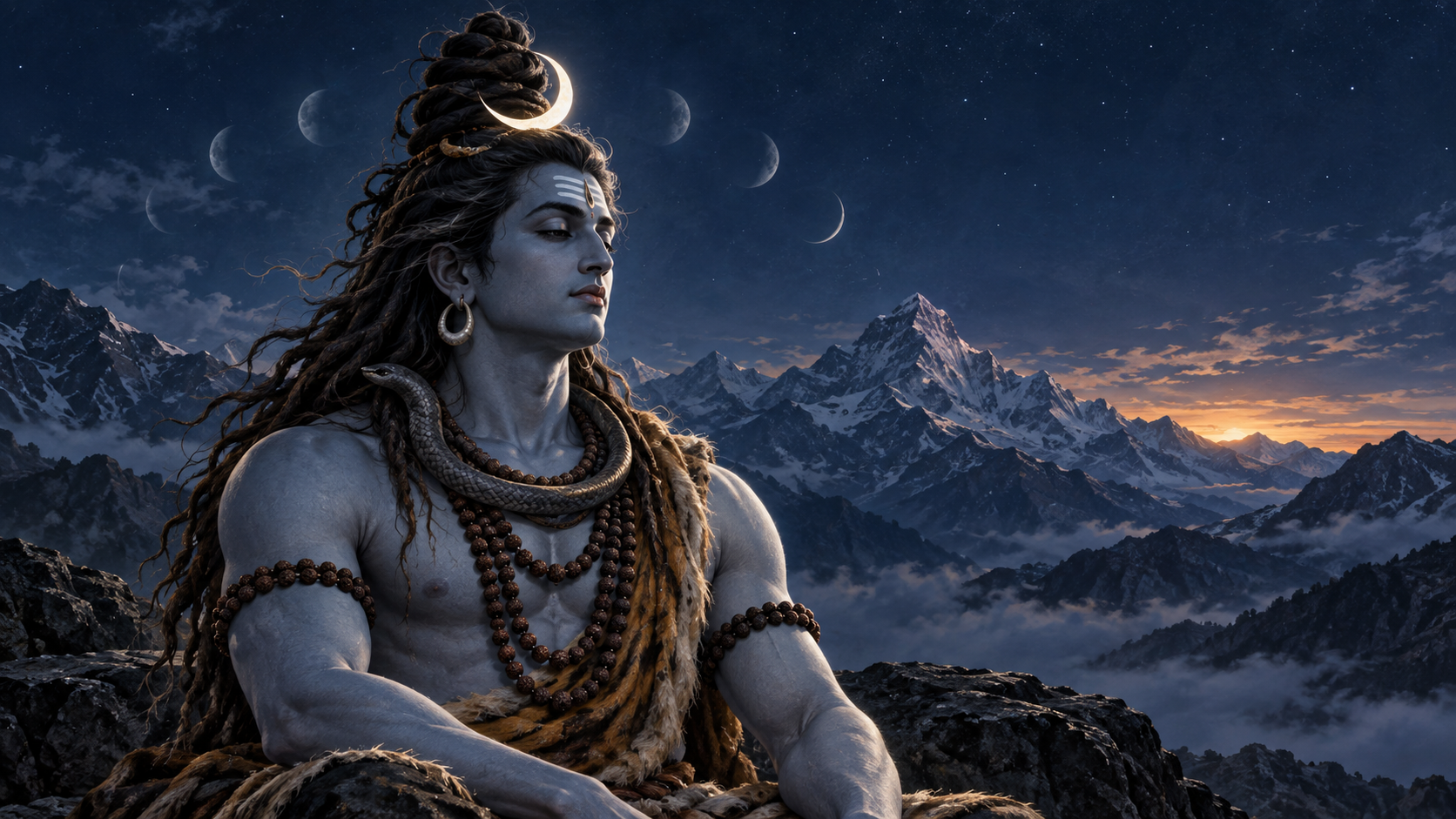 What Shiva’s Crescent Moon Means for Inner Mastery