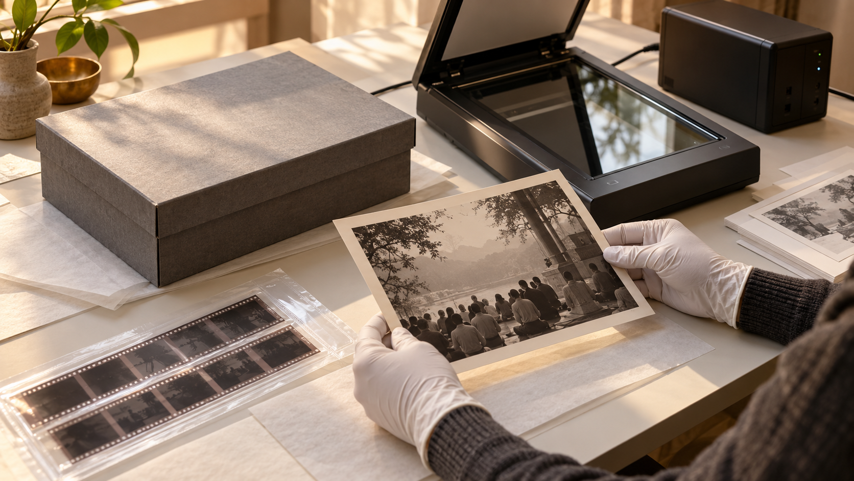 Preserving the Bhaktivedanta Photographic Archive for the Future